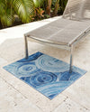 Urban Terrace Collection Area Rug -  Parkside Rectangle Light Blue  lifestyle 22