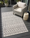 Savannah Pergola Collection Area Rug -  Pergola (Gray) Rectangle Gray  lifestyle 13