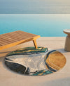 Urban Terrace Collection Area Rug -  Pavilion Round Multi  lifestyle 57