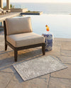 Urban Oasis Rugs Collection Area Rug -  Penthouse (Gray) Rectangle Gray  lifestyle 12