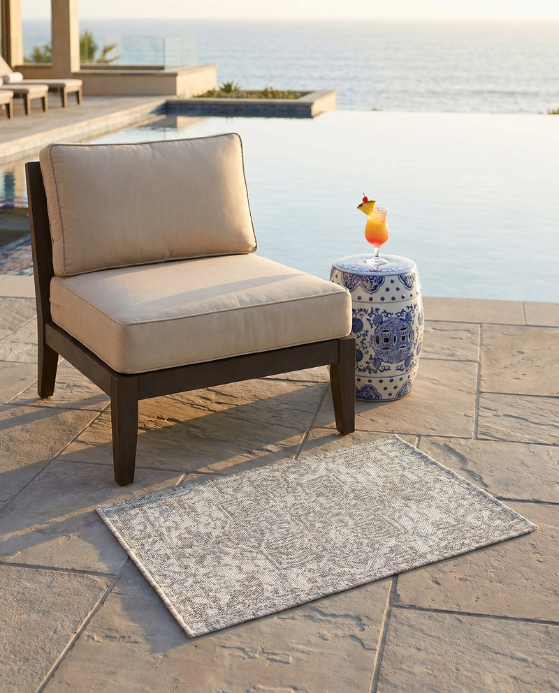 Urban Oasis Rugs Collection Area Rug -  Penthouse (Gray) Rectangle Gray  lifestyle 12