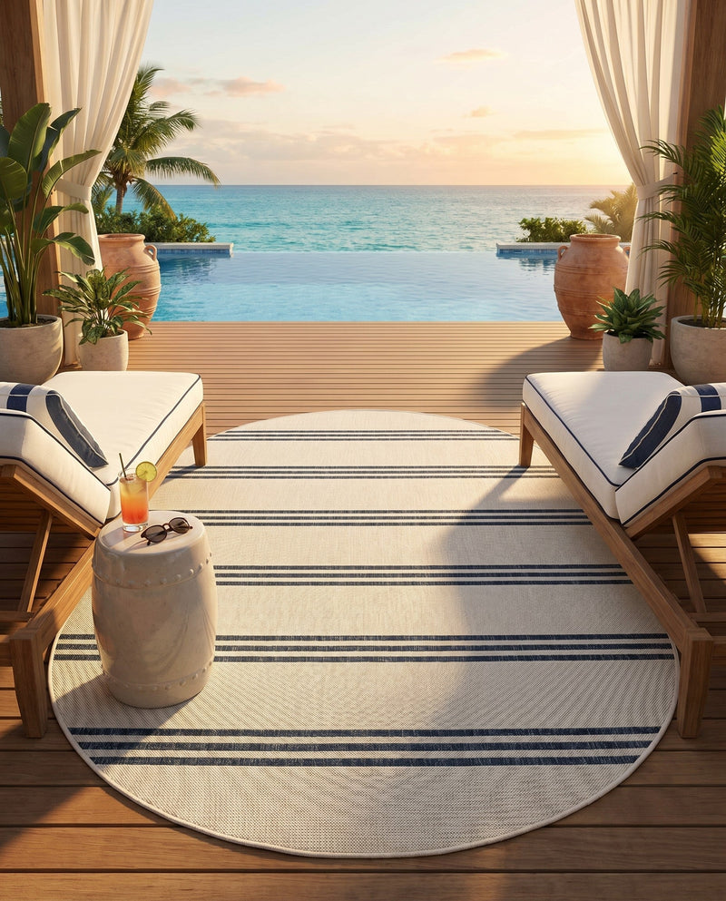 Urban Oasis Rugs Collection Area Rug -  District (Ivory) Oval Ivory  lifestyle 26
