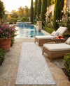 Urban Oasis Rugs Collection Area Rug -  Penthouse (Gray) Runner Gray  lifestyle 53