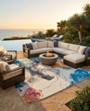 Urban Terrace Collection Area Rug -  Arbor Square Multi  lifestyle 44