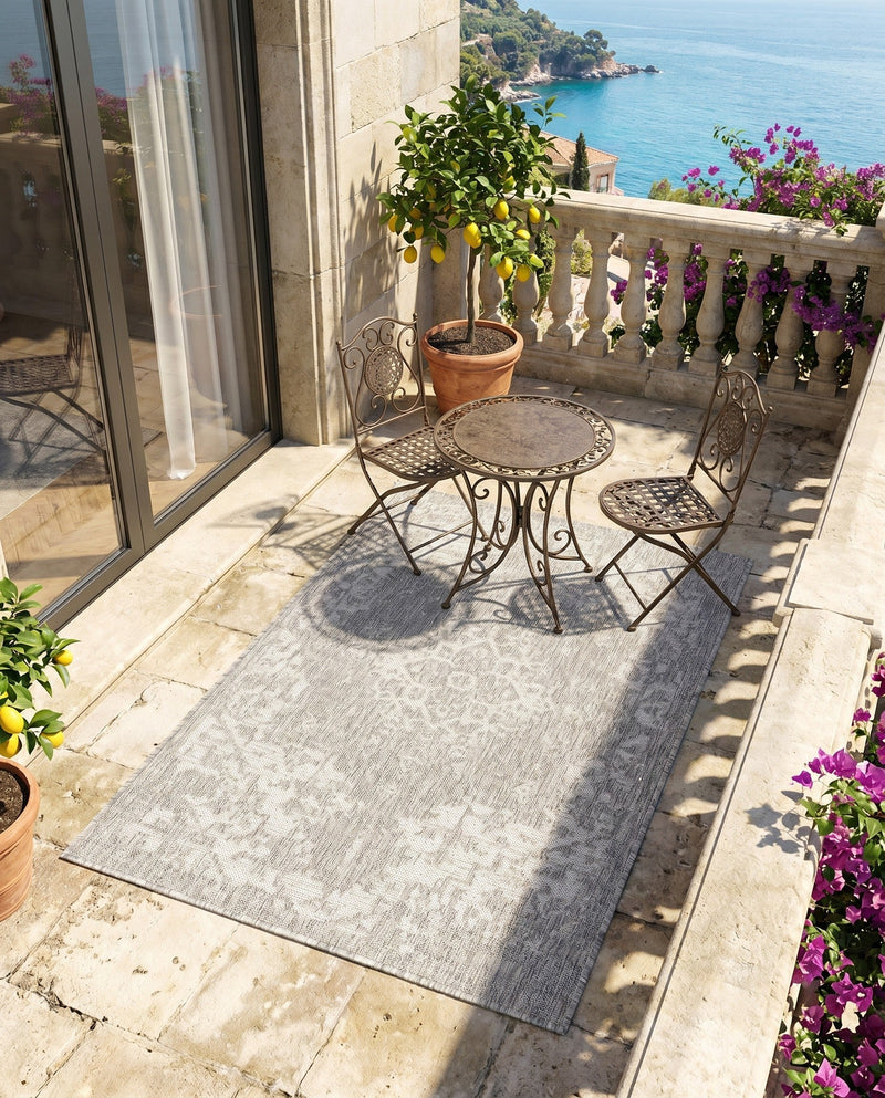 Urban Oasis Rugs Collection Area Rug -  Penthouse (Gray) Rectangle Gray  lifestyle 6