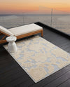 Bahama Breeze Outdoor Collection Area Rug -  Eleuthera Rectangle Gray  lifestyle 23