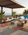 Urban Terrace Collection Area Rug -  Esplanade Rectangle Beige  lifestyle 26