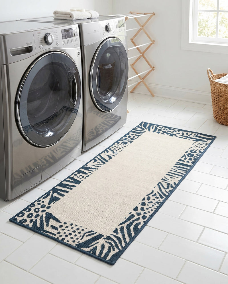 Savannah Escape Collection Area Rug - Serengeti Runner Ivory  lifestyle 65