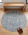 Urban Oasis Rugs Collection Area Rug -  Terrace (Blue) Round Blue  lifestyle 42