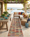 Coastal Terrace Collection Area Rug -  Harbor Runner Multi  lifestyle 44