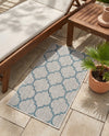 Savannah Pergola Collection Area Rug - Arbor (Gray) Rectangle Gray  lifestyle 27
