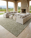 Urban Oasis Rugs Collection Area Rug -  Terrace (Green) Square Green  lifestyle 31