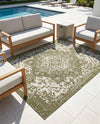 Urban Oasis Rugs Collection Area Rug -  Penthouse (Green) Rectangle Green  lifestyle 14