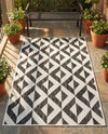 Urban Oasis Rugs Collection Area Rug -  Highrise (Charcoal Gray) Rectangle Charcoal Gray  lifestyle 5