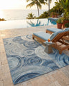 Urban Terrace Collection Area Rug -  Parkside Rectangle Light Blue  lifestyle 7