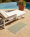 Urban Oasis Rugs Collection Area Rug -  Rooftop (Green) Rectangle Green  lifestyle 26