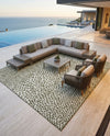Urban Oasis Rugs Collection Area Rug -  Terrace (Green) Square Green  lifestyle 69