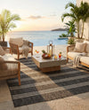Urban Oasis Rugs Collection Area Rug -  District (Charcoal) Rectangle Charcoal  lifestyle 24