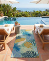 Seaside Blooms Collection Area Rug -  Sunkiss Runner Multi  lifestyle 28