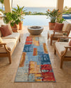 Urban Terrace Collection Area Rug -  Arbour Runner Multi  lifestyle 62