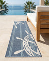Seaside Haven Rugs Collection Area Rug - Harbor Runner Navy Blue  lifestyle 45