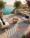 Urban Oasis Rugs Collection Area Rug -  Loft Rectangle Blue  lifestyle 10