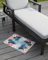 Seaside Blooms Collection Area Rug - Haven Rectangle Blue  lifestyle 14
