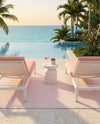 Jill Zarin Sedona Oasis Outdoor Collection Area Rug - Coconino (Pink Roses) Rectangle Pink Roses  lifestyle 8
