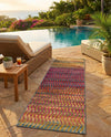 Urban Terrace Collection Area Rug -  Walkway Runner Multi  lifestyle 53