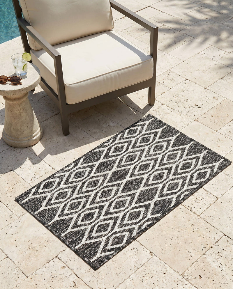 Urban Oasis Rugs Collection Area Rug -  Boulevard (Charcoal Gray) Rectangle Charcoal Gray  lifestyle 4