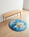 Urban Terrace Collection Area Rug -  Pergola Round Blue  lifestyle 51