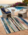 Urban Terrace Collection Area Rug -  Capri Rectangle Multi  lifestyle 22