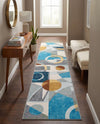 Urban Terrace Collection Area Rug -  Loggia Runner Multi  lifestyle 39