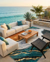 Urban Terrace Collection Area Rug -  Pavilion Rectangle Multi  lifestyle 17