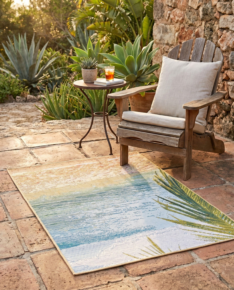 Seaside Haven Rugs Collection Area Rug -  Tides Rectangle Multi  lifestyle 16