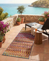 Urban Terrace Collection Area Rug -  Walkway Runner Multi  lifestyle 50