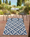 Urban Oasis Rugs Collection Area Rug -  Highrise (Blue) Rectangle Blue  lifestyle 20