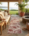Seaside Haven Rugs Collection Area Rug -  Lighthouse (Ivory Rust Red) Runner Ivory Rust Red  lifestyle 26