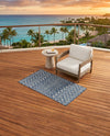 Savannah Pergola Collection Area Rug -  Pergola (Blue) Rectangle Blue  lifestyle 17