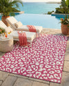 Savannah Escape Collection Area Rug -  Amazon (Magenta) Rectangle Magenta  lifestyle 15