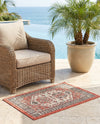 Patio Heritage Collection Area Rug - Veranda Rectangle Multi  lifestyle 25