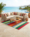 Urban Terrace Collection Area Rug -  Canopy Rectangle Multi  lifestyle 12