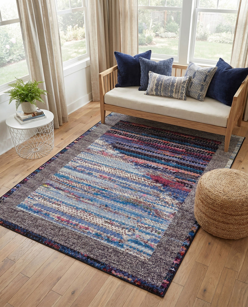 Urban Terrace Collection Area Rug -  Oasis Rectangle Multi  lifestyle 26