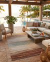 Urban Terrace Collection Area Rug -  Corsica Rectangle Multi  lifestyle 15