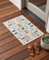 Bahama Breeze Outdoor Collection Area Rug -  Andros Rectangle Gray  lifestyle 30