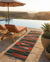 Urban Terrace Collection Area Rug -  Courtyard Runner Multi  lifestyle 74
