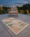 Coastal Terrace Collection Area Rug -  Driftwood Rectangle Ivory  lifestyle 21