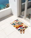 Outdoor Marrakesh Collection Area Rug -  Meknes Rectangle Multi  lifestyle 7