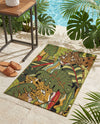 Seaside Blooms Collection Area Rug -  Sorrento Rectangle Green  lifestyle 22