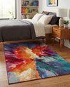 Urban Terrace Collection Area Rug -  Laneway Rectangle Multi  lifestyle 19